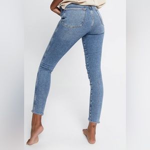 Free people raw high rise jegging (sierra) size 27
